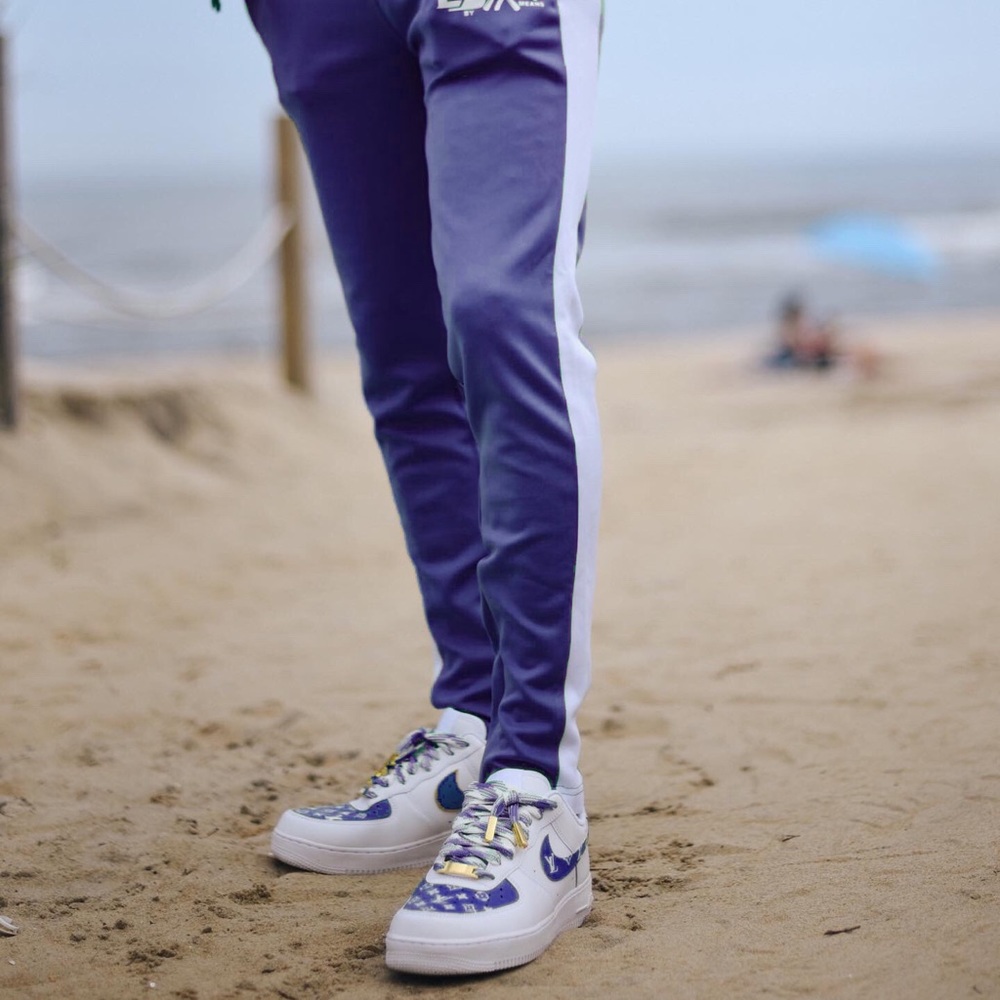 Nike Air Force 1 ‘07 Custom Blue - Picture 4 of 4